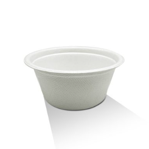 2oz (60ml) Sauce Cup - Sugarcane - Sleeve 50pcs