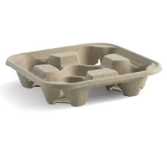 4-Cup Egg Tray (Non Bio) - 300pcs