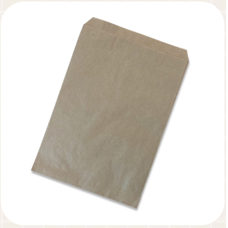 6F Flat Bag - Kraft 379 x 279mm (XL) - 500pcs