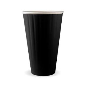 (90mm) 16oz Double Wall Black