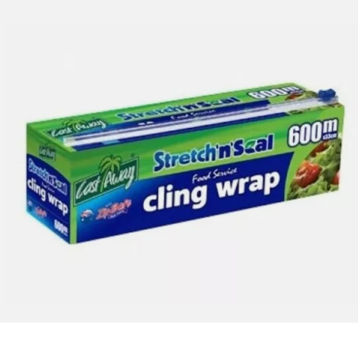 Castaway Stretch Cling Wrap 600M x 33CM