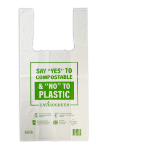 Compostable Singlet Bags Size M - 1000pcs