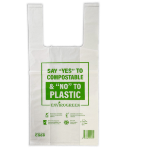 Compostable Singlet Bags Size S - 1000pcs