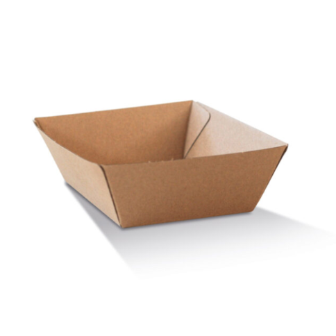 Corrugated Brown Board Tray #1 (130x90x50) - 500pcs - S