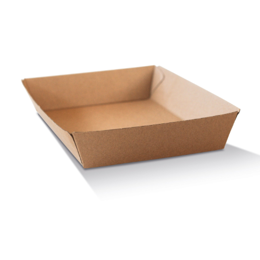 Corrugated Brown Board Tray #3 (180x134x45) - 250pcs - M