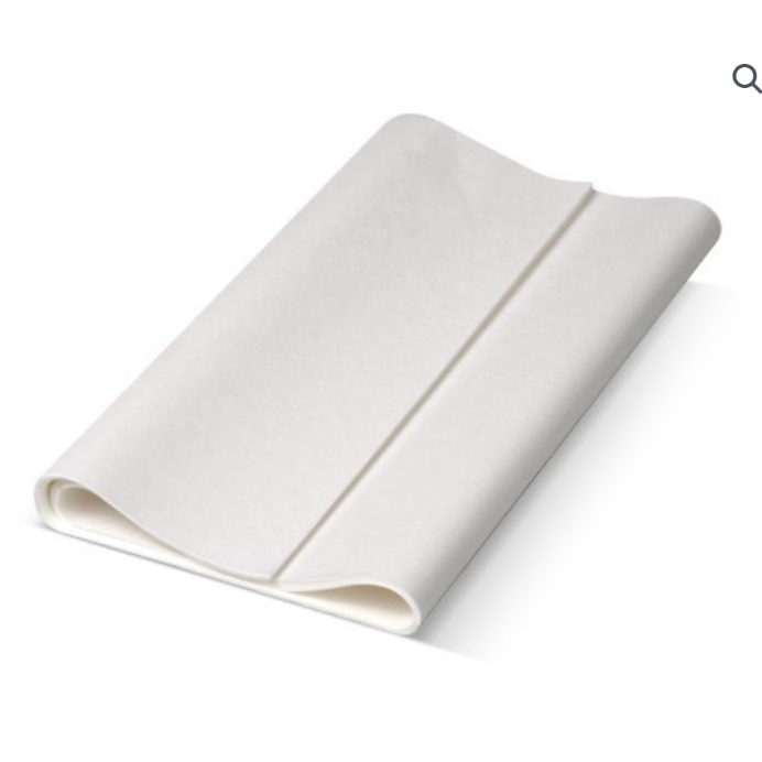 Greaseproof Paper White - 1/2 Cut(400x330mm) - 800pcs - L