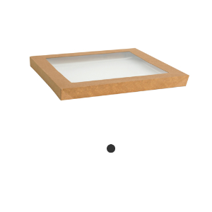 Medium Catering Tray Lid - PET Window - 100pcs