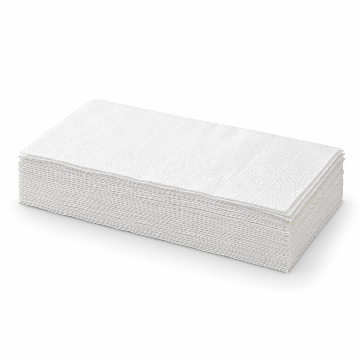 Dinner Napkin 1/8 GT Fold White - 1000pcs