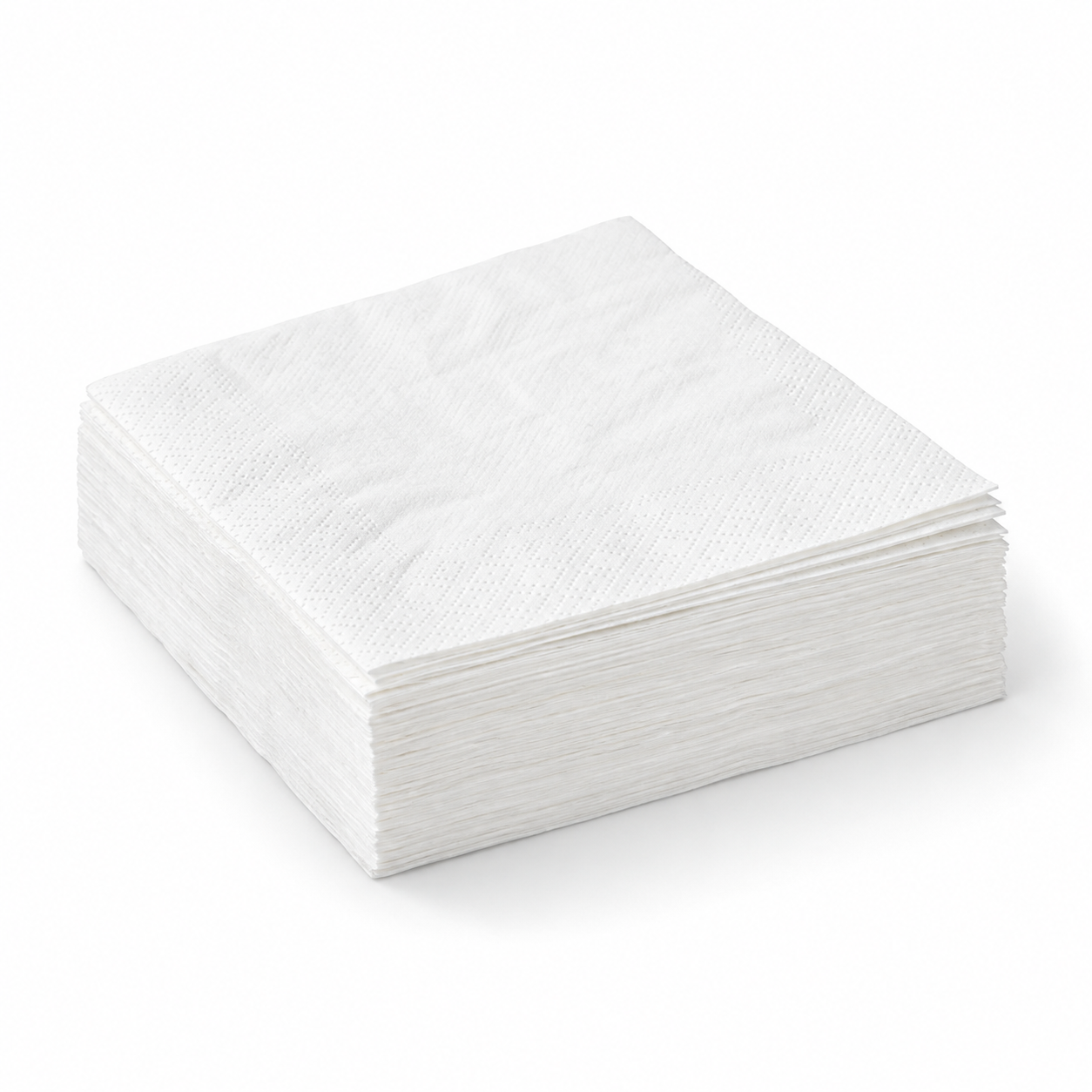 Lunch Napkin 1ply Fold White - 3000pcs