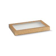 Small Catering Tray Lid - PET Window - 100pcs