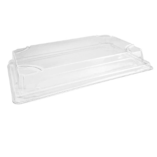 Sushi Aqueous Coated Tray PLA Lid - Large - 600pcs